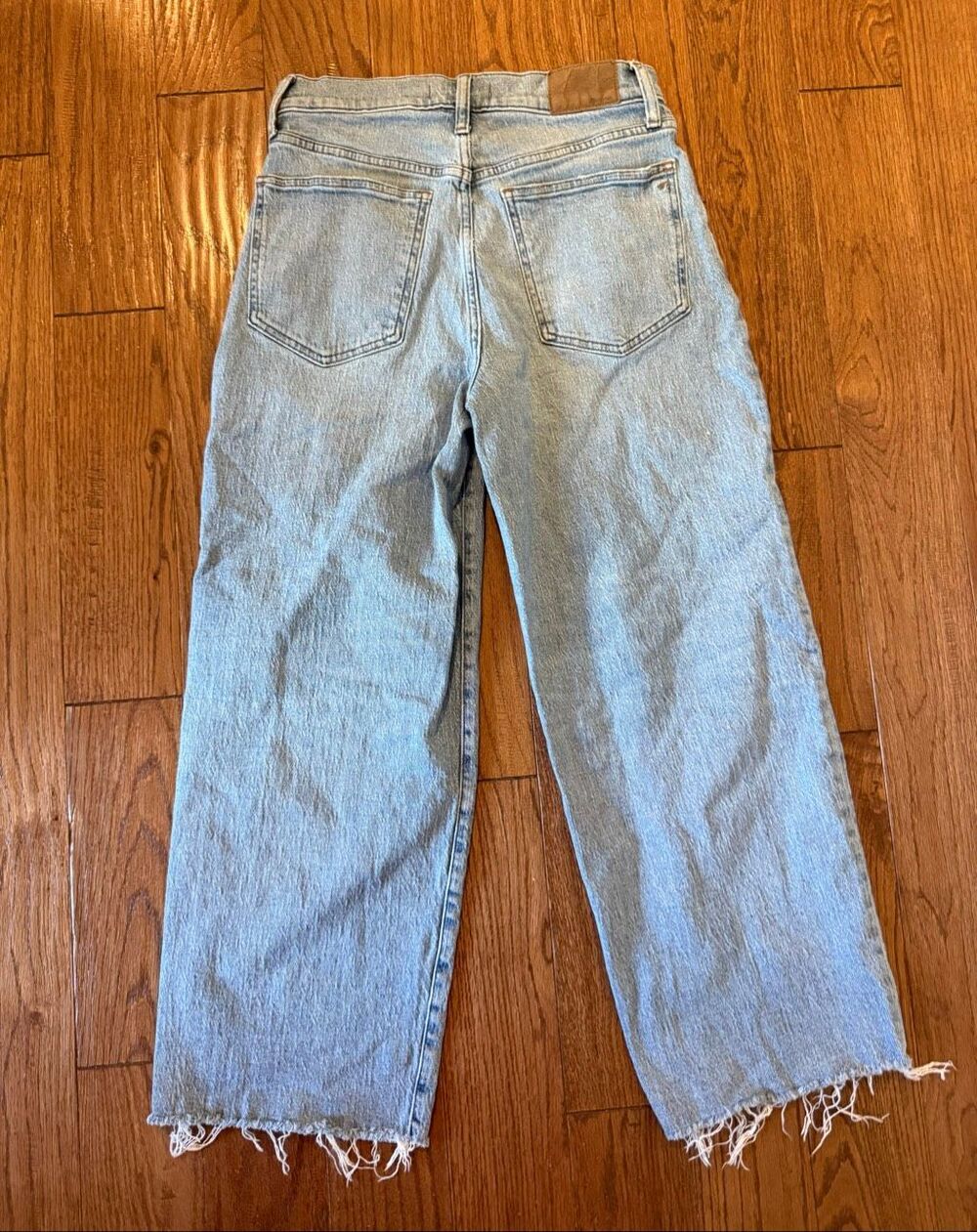 Madewell the perfect vintage wide leg crop Jean size 28 - Picture 6 of 10